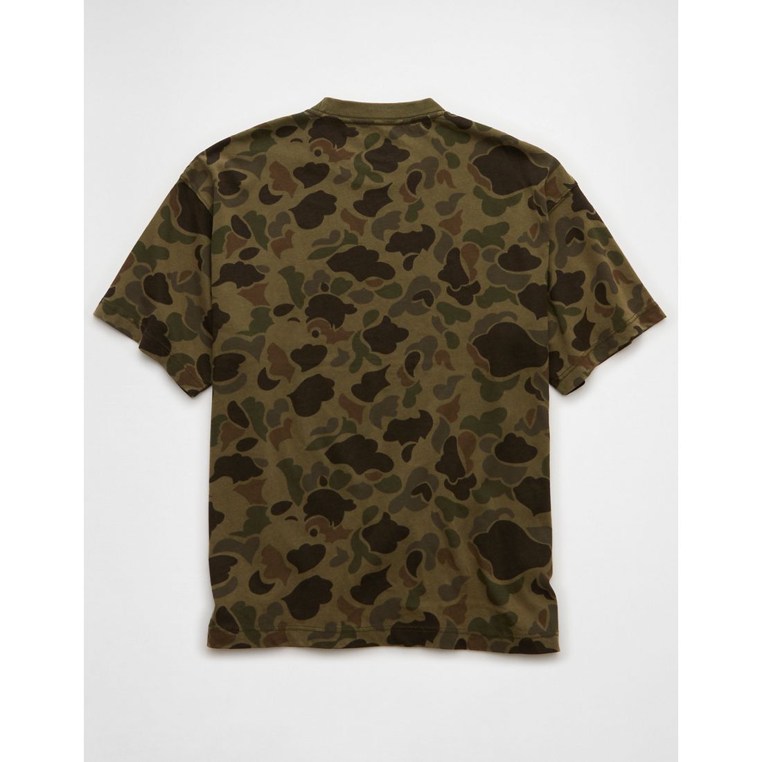 AE Boxy Sueded Camo Jersey T-Shirt