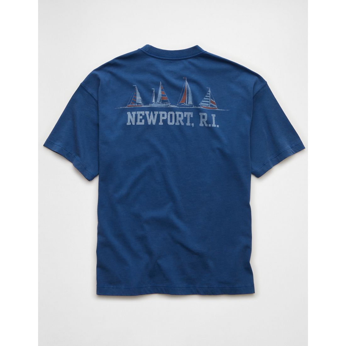 AE Boxy Nautical Graphic T-Shirt