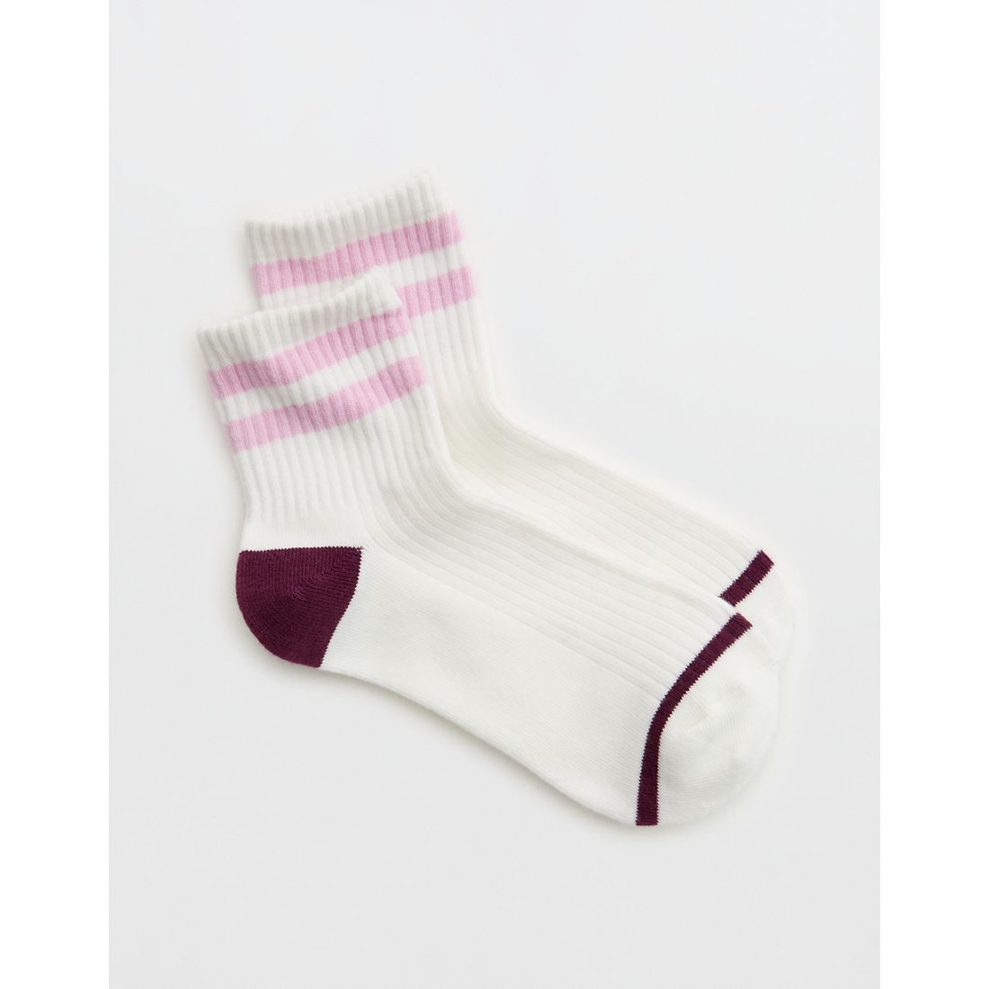 Striped Quarter Socks