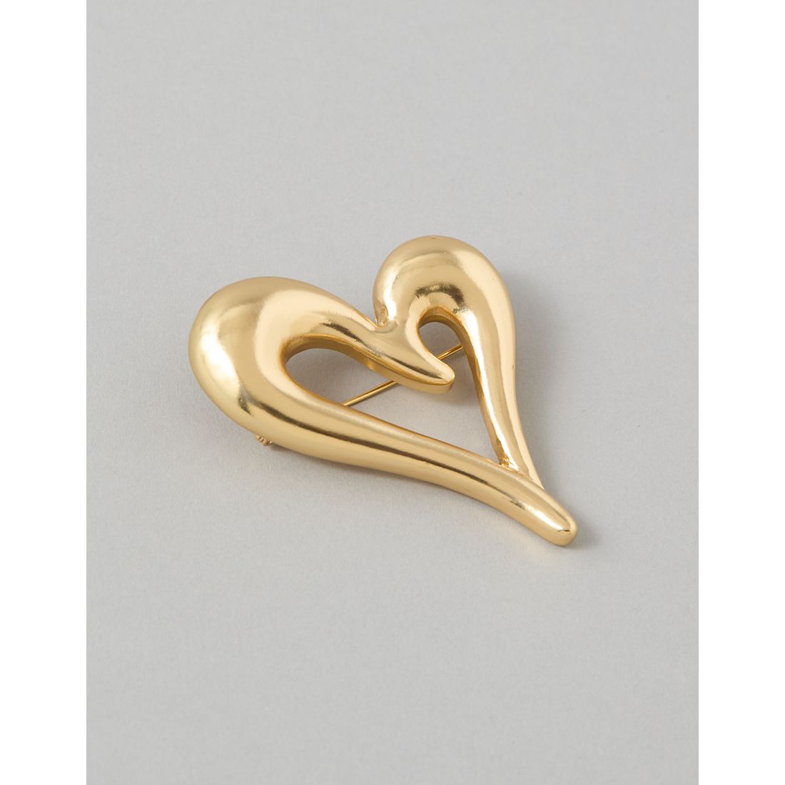 AE Heart Brooch
