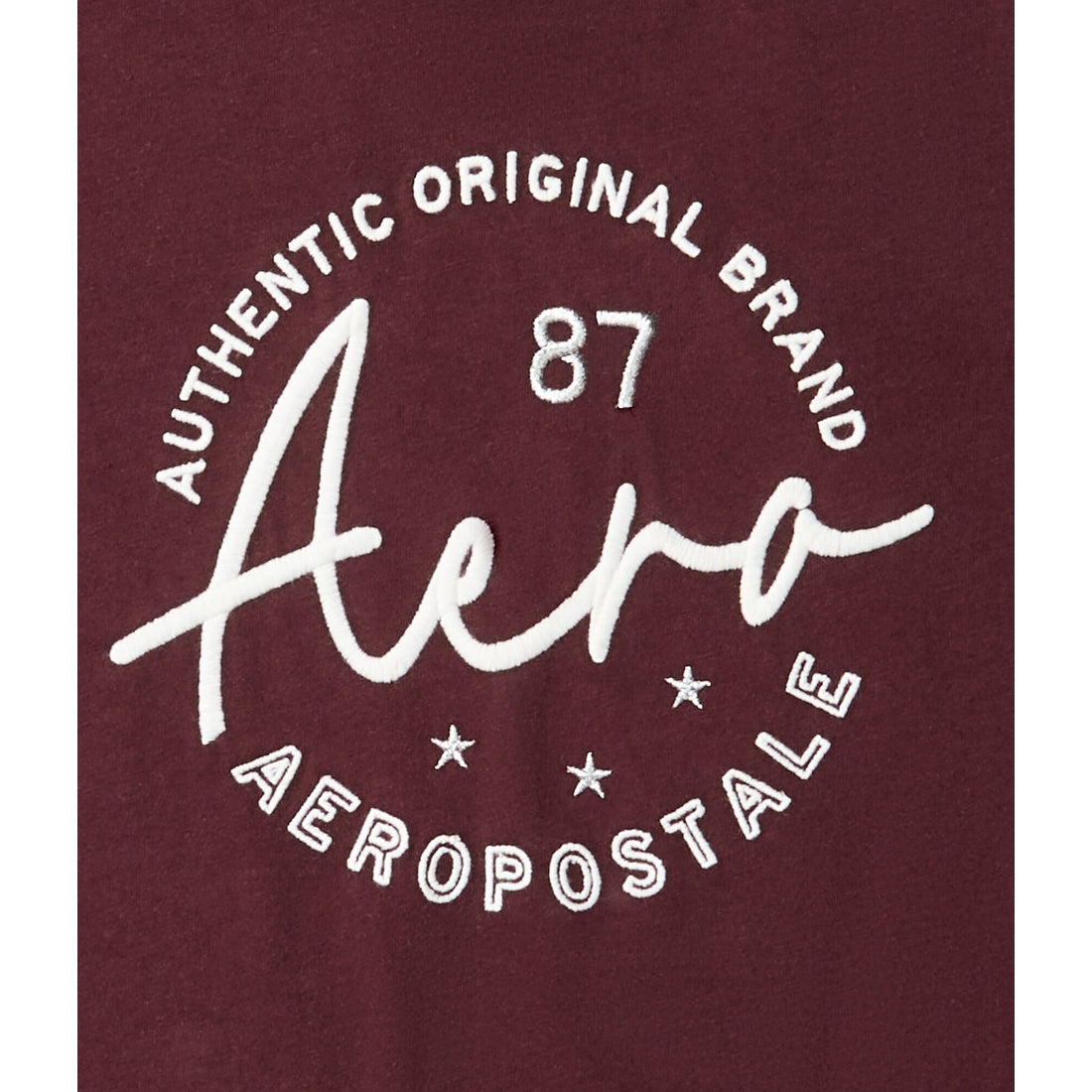 Aeropostale Womens' Script Circle Graphic Tee