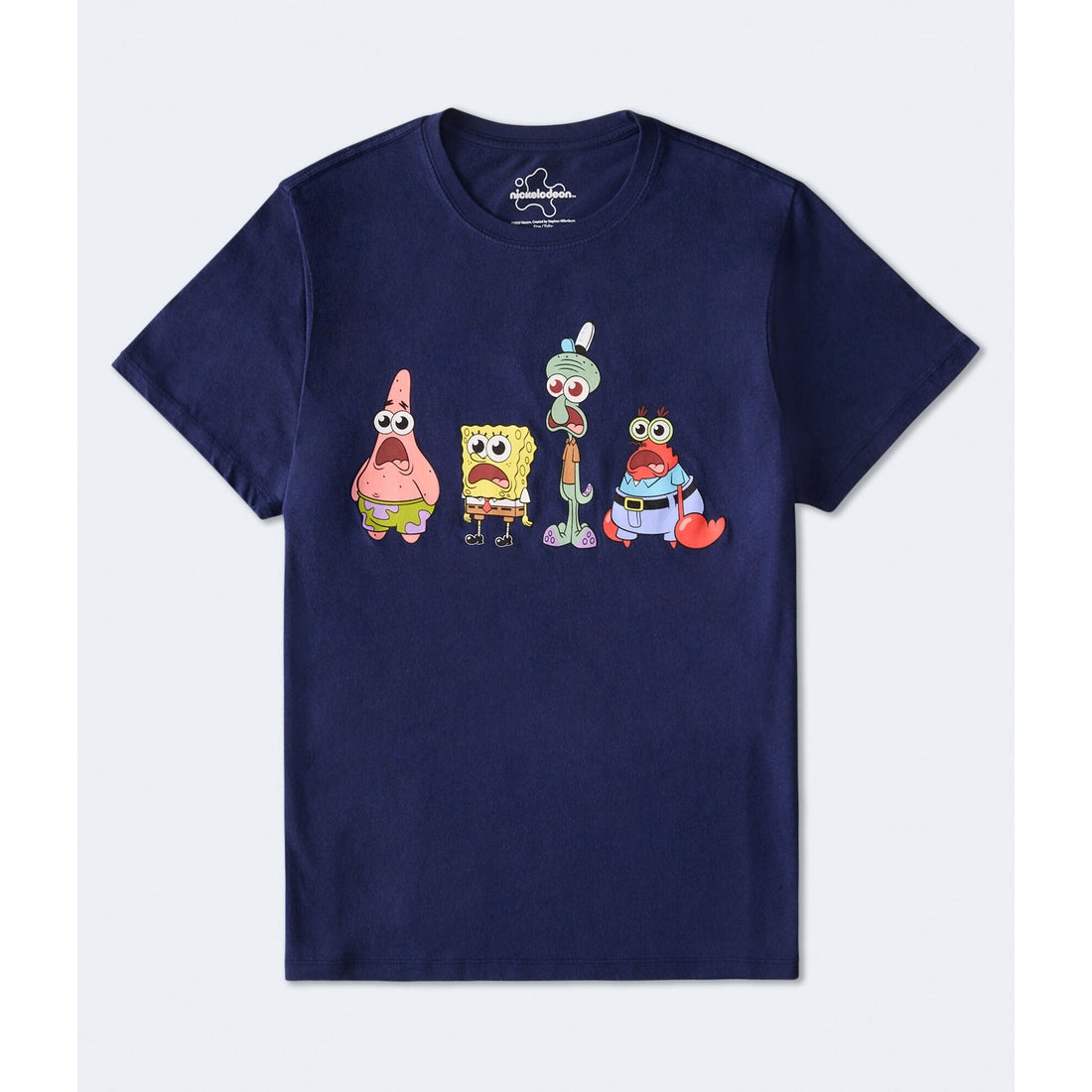 Aeropostale Mens' SpongeBob & Friends Relaxed Graphic Tee