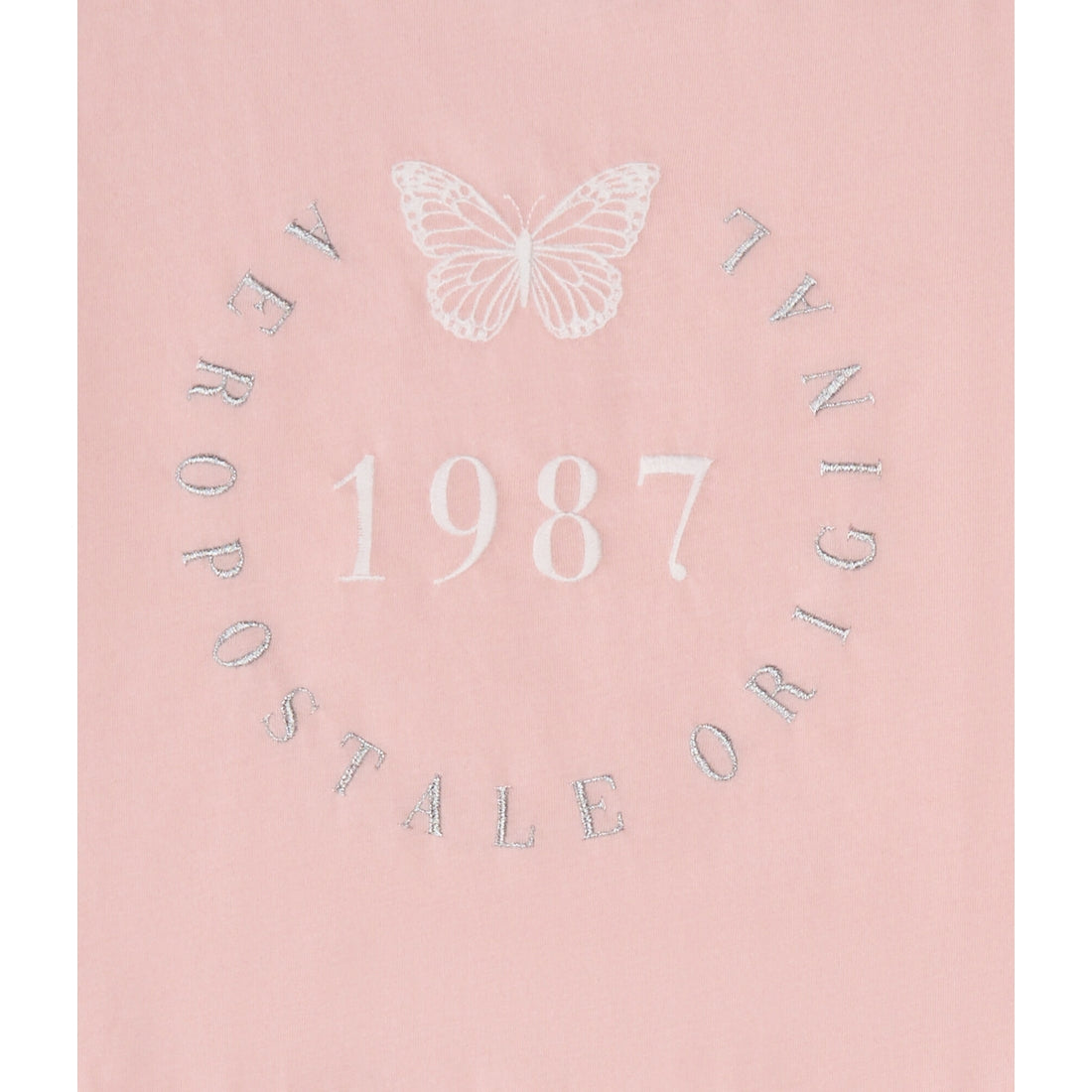 Aeropostale Womens' Aeropostale 1987 Butterfly Graphic Tee