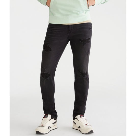 Aeropostale Mens' Skinny Premium Jean with COOLMAX® Technology
