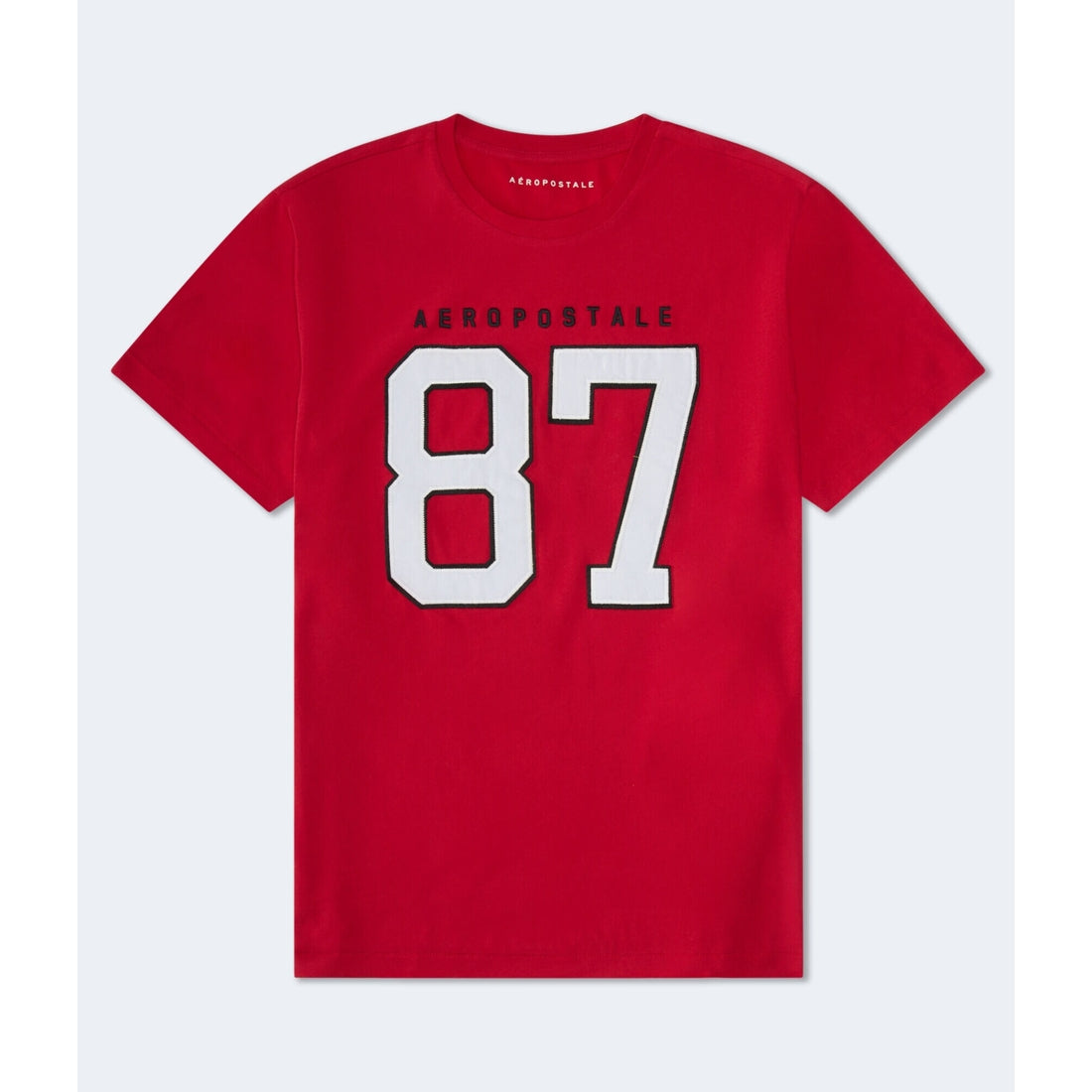 Aeropostale Mens' Aeropostale Large 87 Applique Graphic Tee