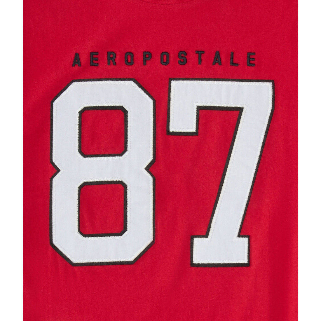 Aeropostale Mens' Aeropostale Large 87 Applique Graphic Tee