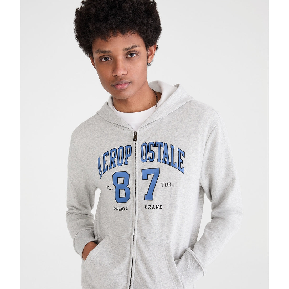 Aeropostale Mens' Aeropostale 87 Full-Zip Hoodie