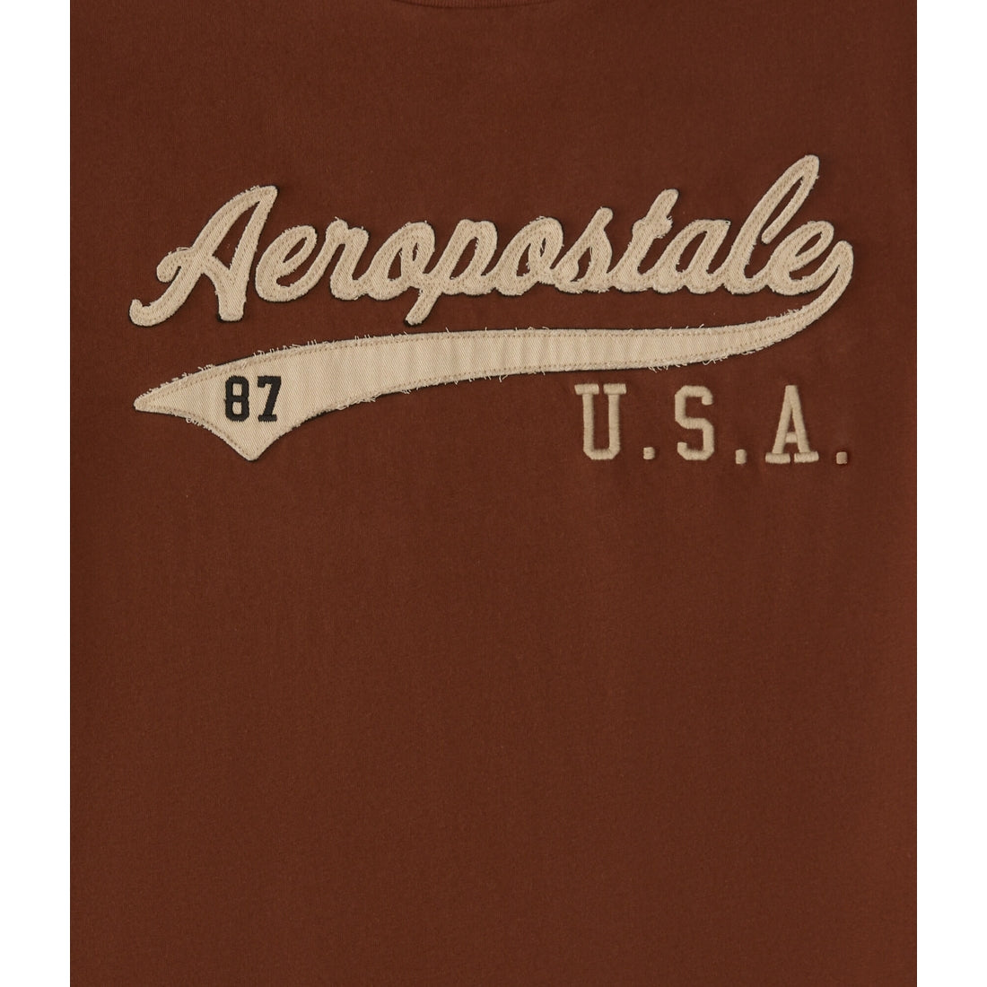 Aeropostale USA Script Applique Graphic Tee