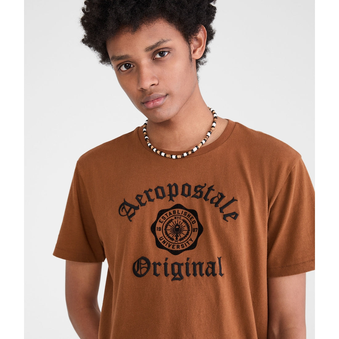 Aeropostale Mens' Aeropostale Original Crest Graphic Tee