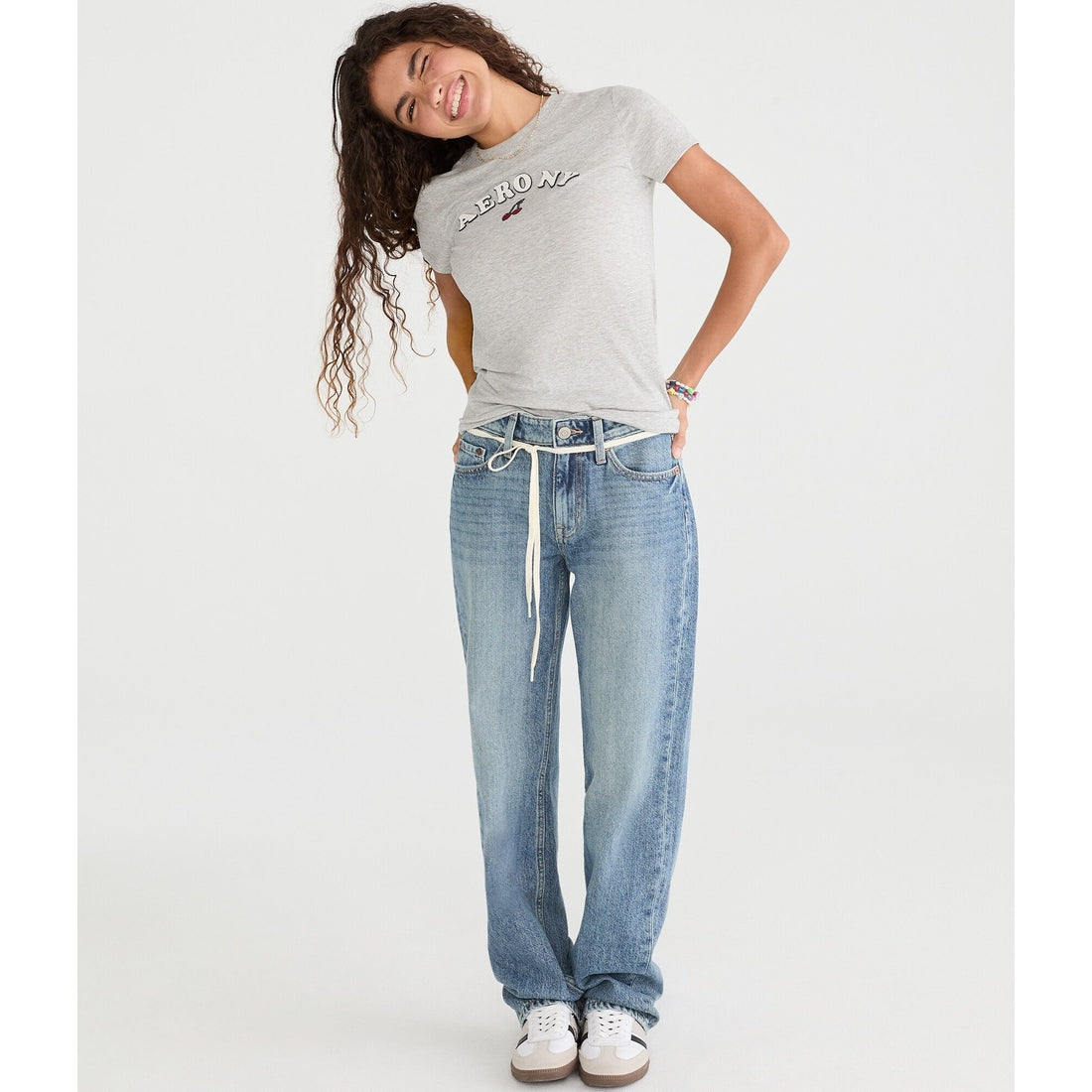 NY Cherries Applique Graphic Tee