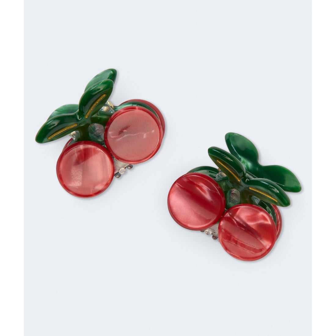 unisex Cherry Claw Hair Clip 2-Pack