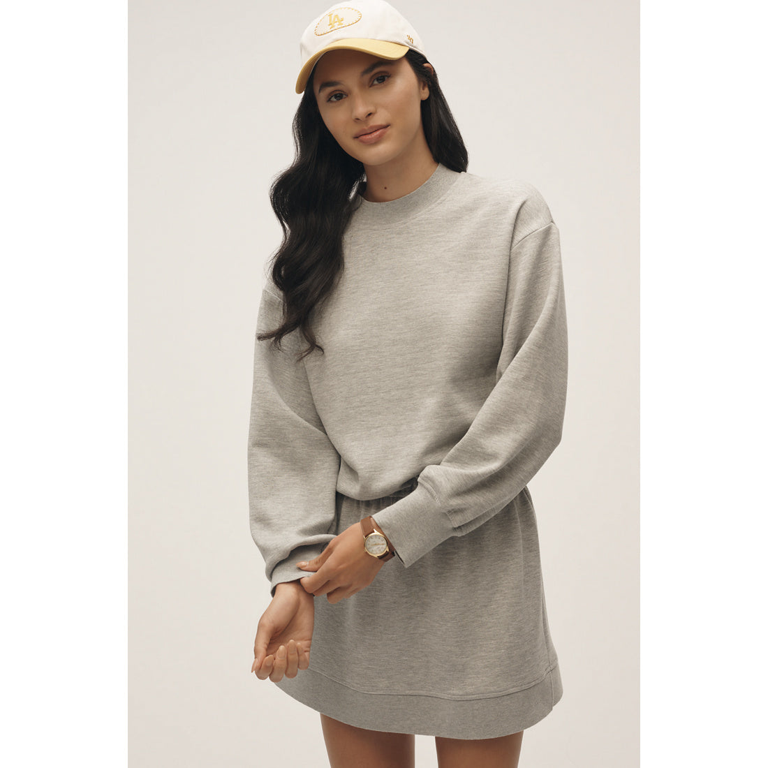 Daily Practice Long-Sleeve Mini Dress by Daily Practice by Anthropologie
