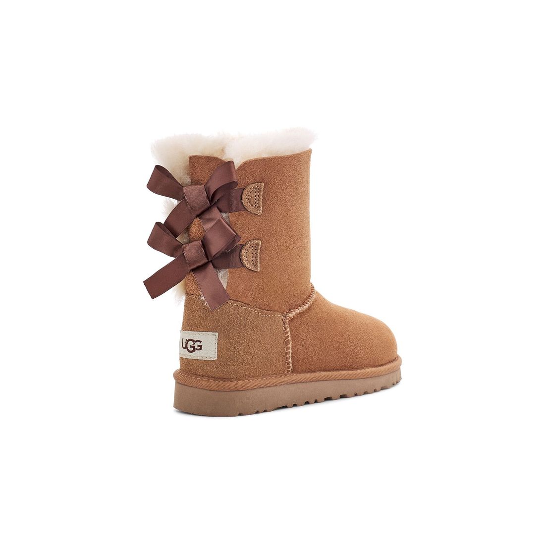 UGG® Kids' Bailey Bow II Boot Sheepskin Classic Boots