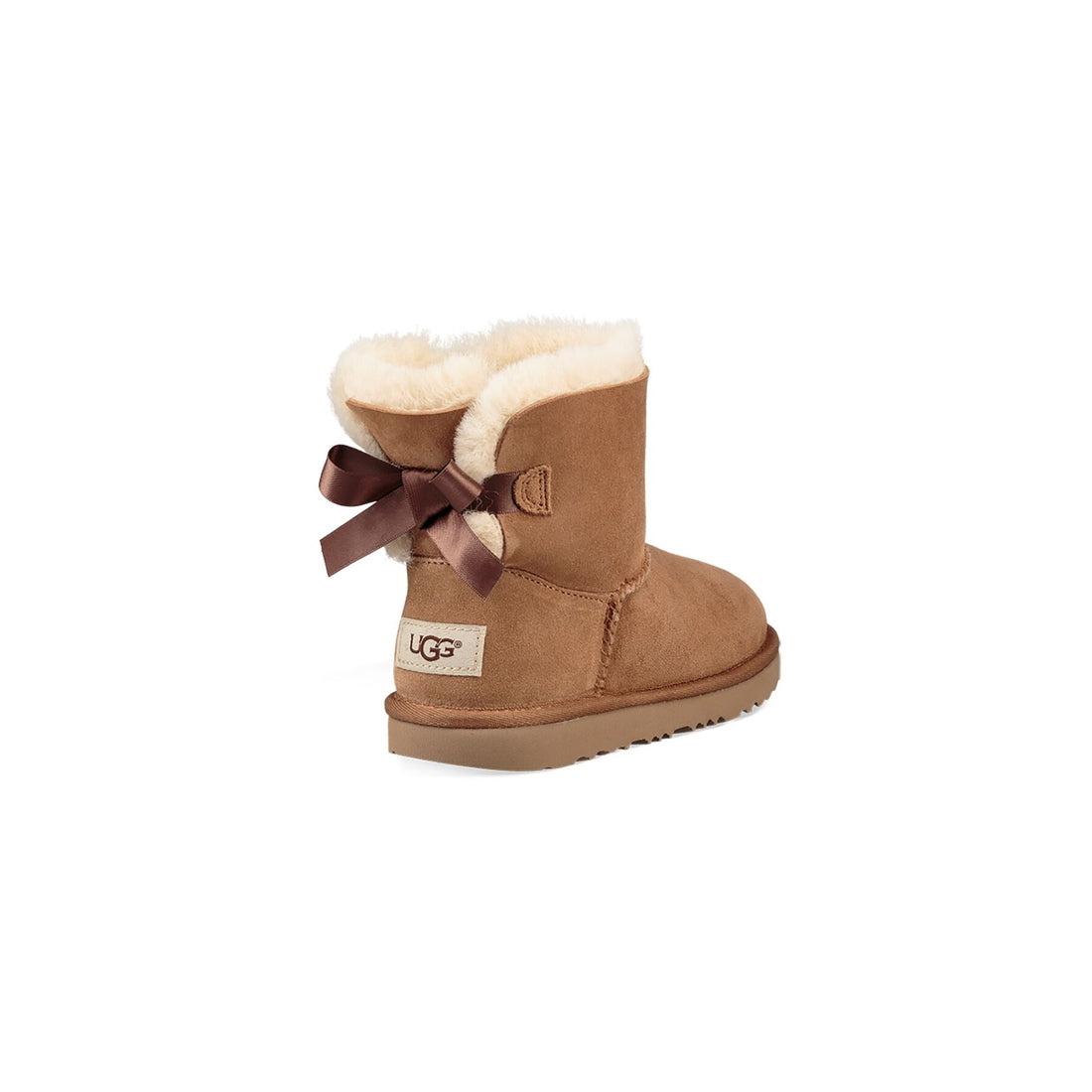 UGG® Kids' Mini Bailey Bow II Boot Sheepskin Classic Boots