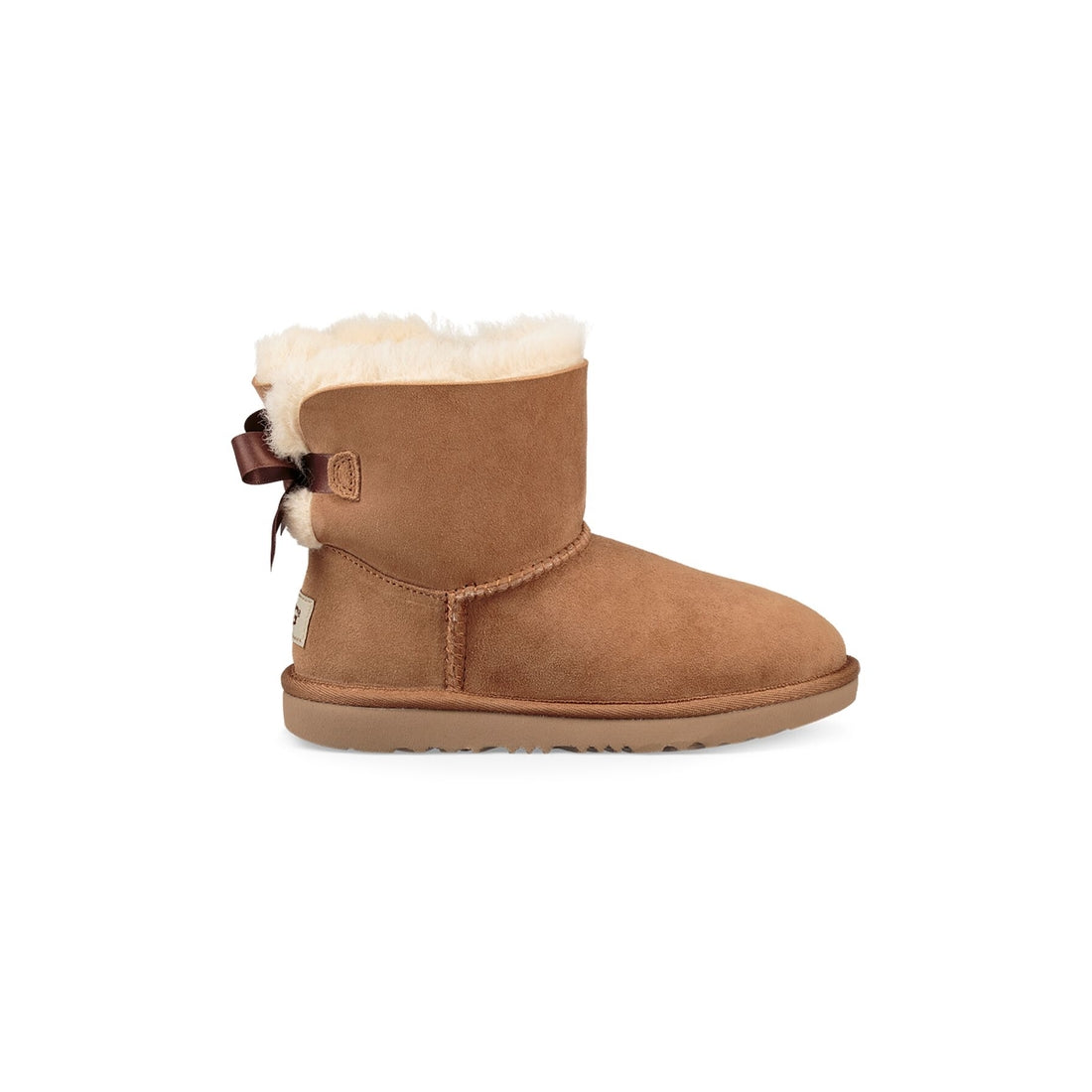UGG® Kids' Mini Bailey Bow II Boot Sheepskin Classic Boots