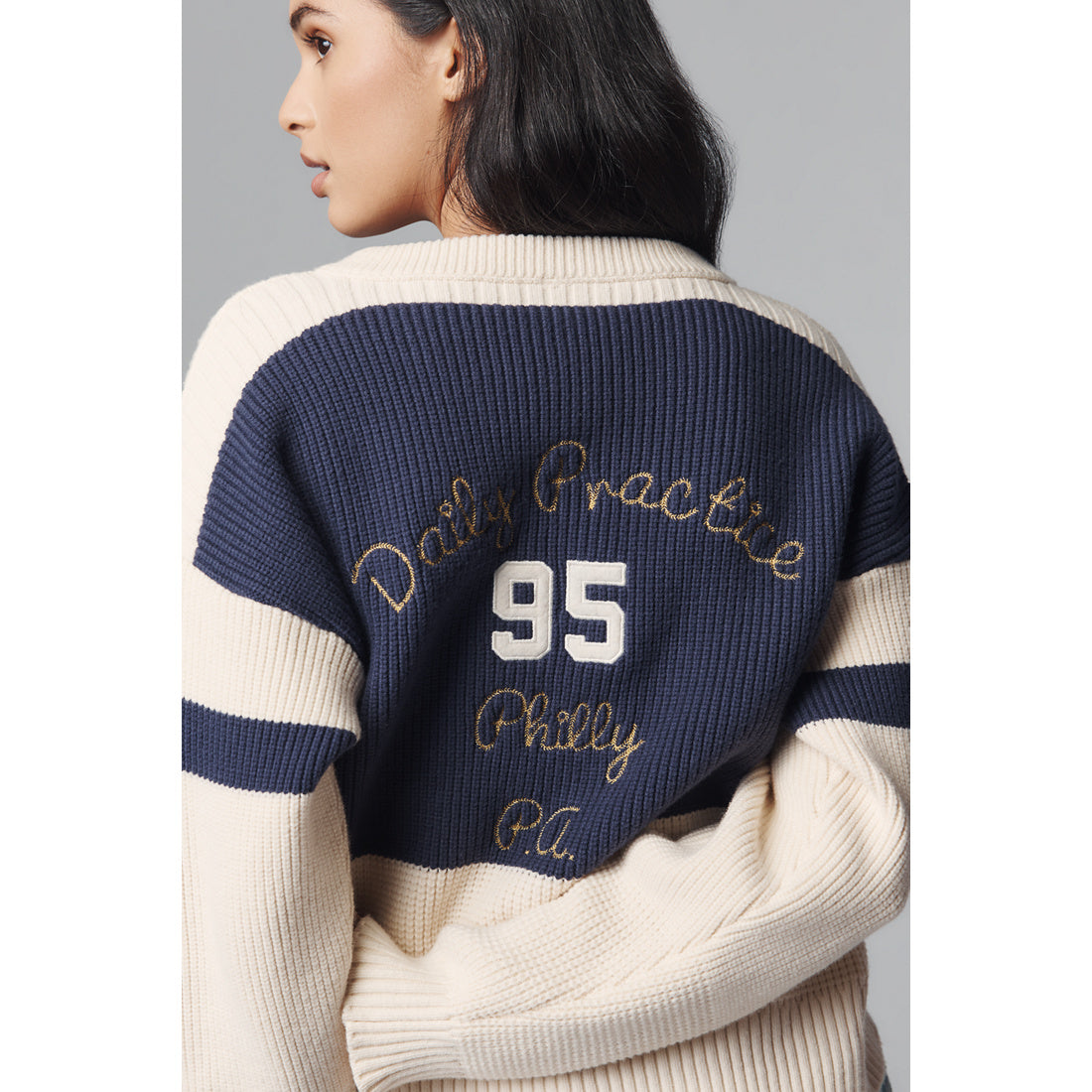 Daily Practice Quarterback Cardigan Sweater by Daily Practice by Anthropologie