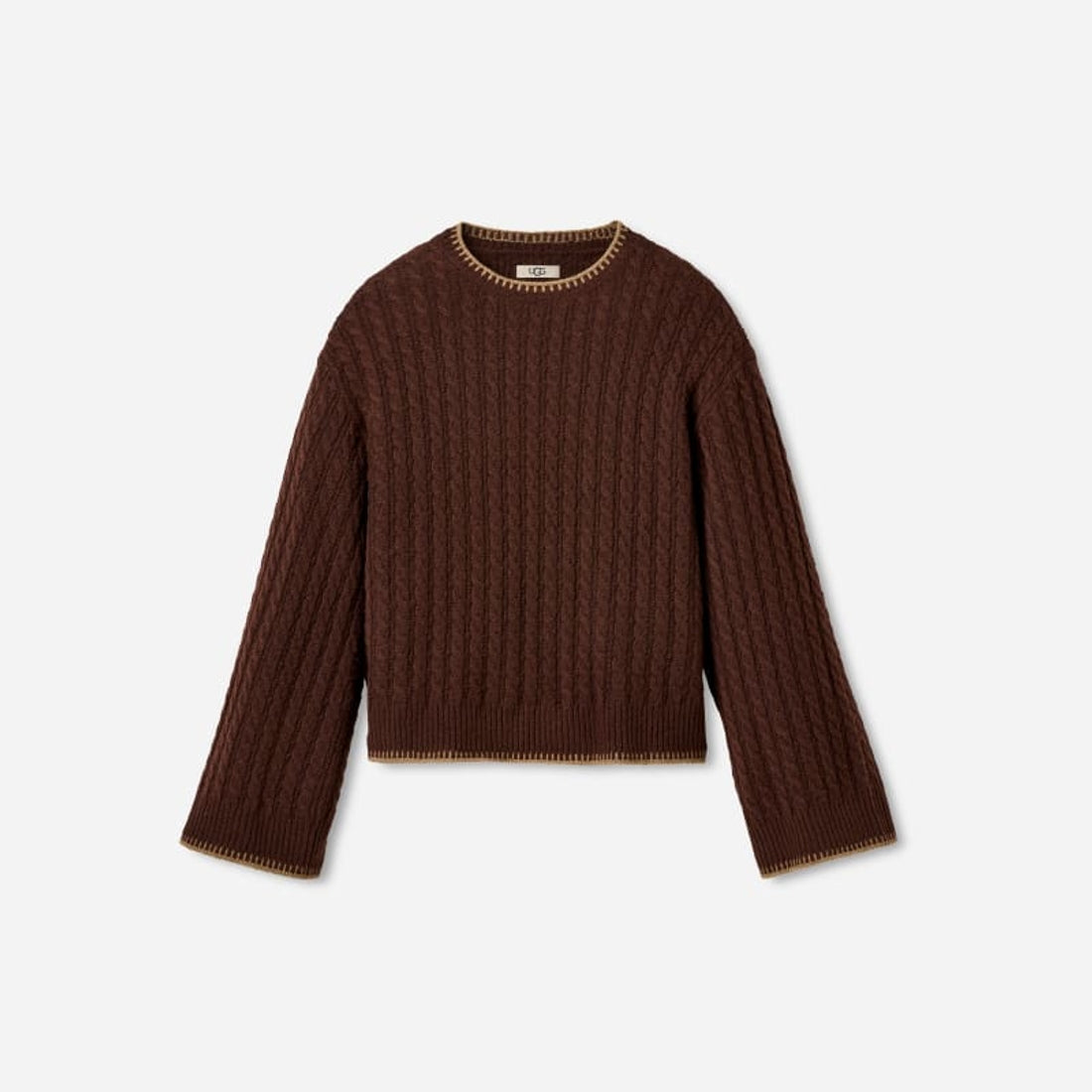 UGG® Women's Rylynn Cable Knit Pullover Polyester Tops