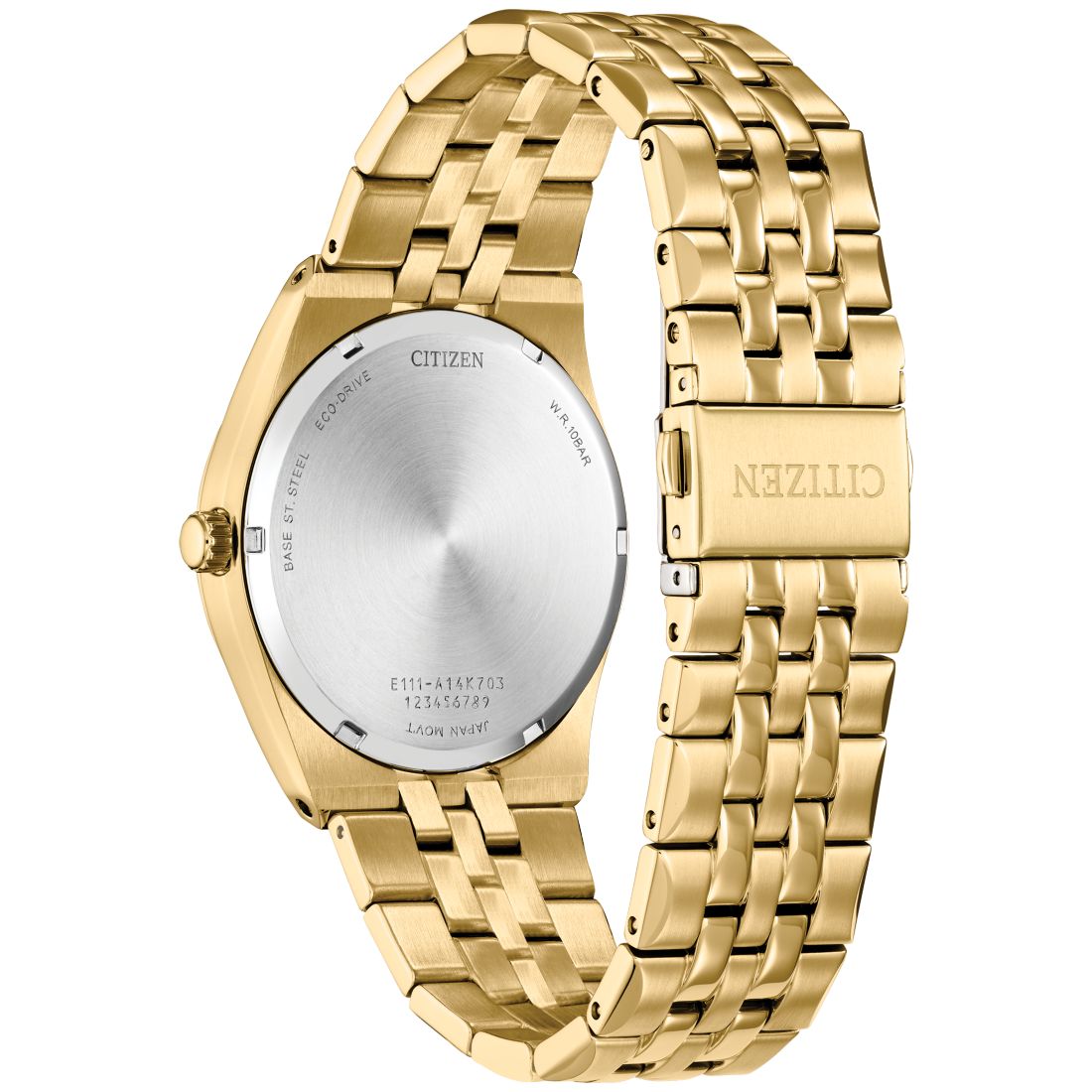 Citizen Eco-Drive Men's Corso Gold-Tone Stainless Steel Bracelet Watch 40mm