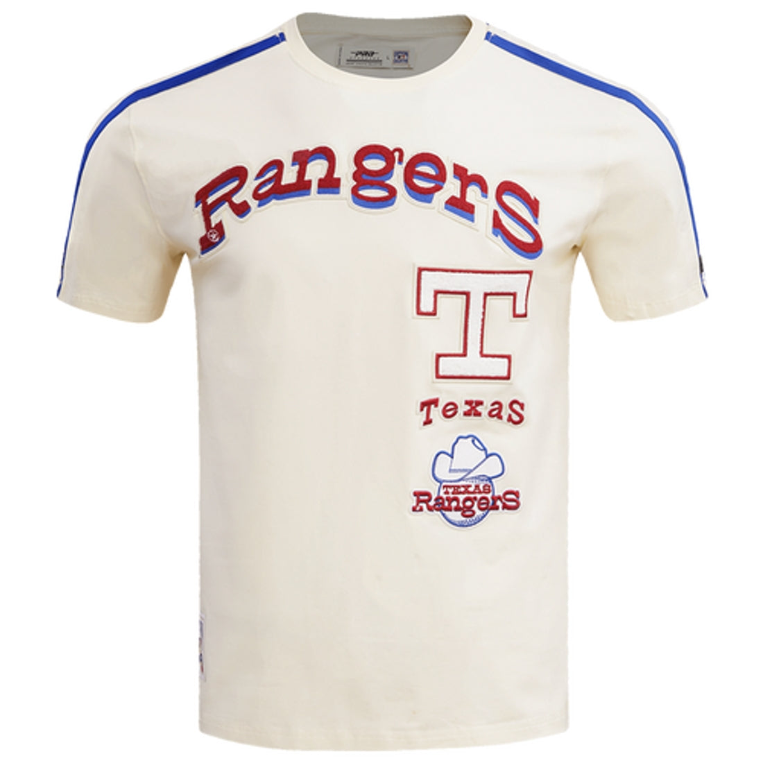 Pro Standard Mens Pro Standard RANGERS RETRO CLASSIC SJ STRIPED TEE