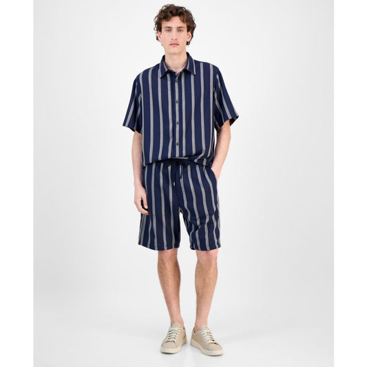 Hugo by Hugo Boss Men's Ronan Stripe Shorts