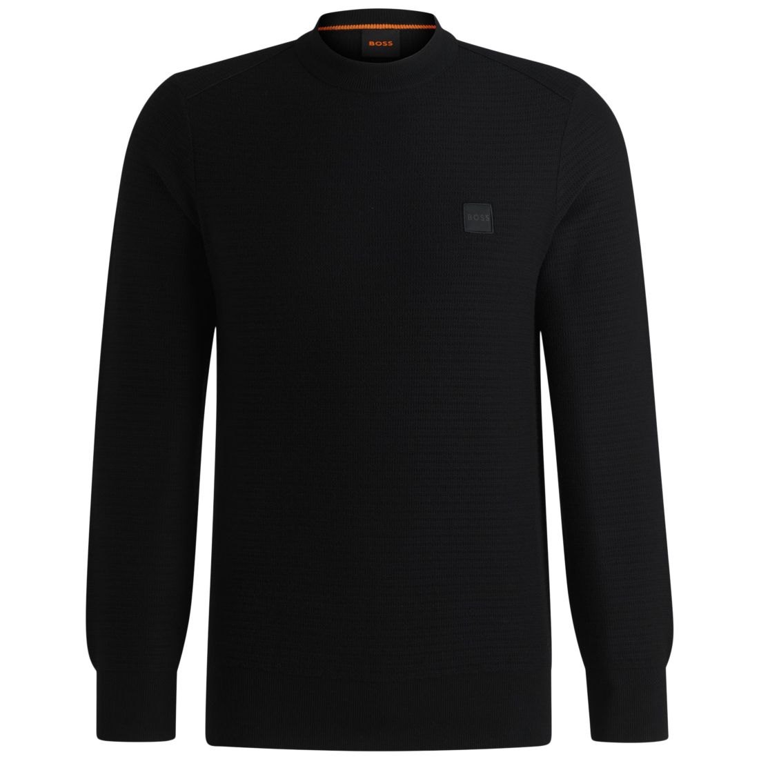 Boss by Hugo Boss Men's Logo Patch Regular-Fit Sweater