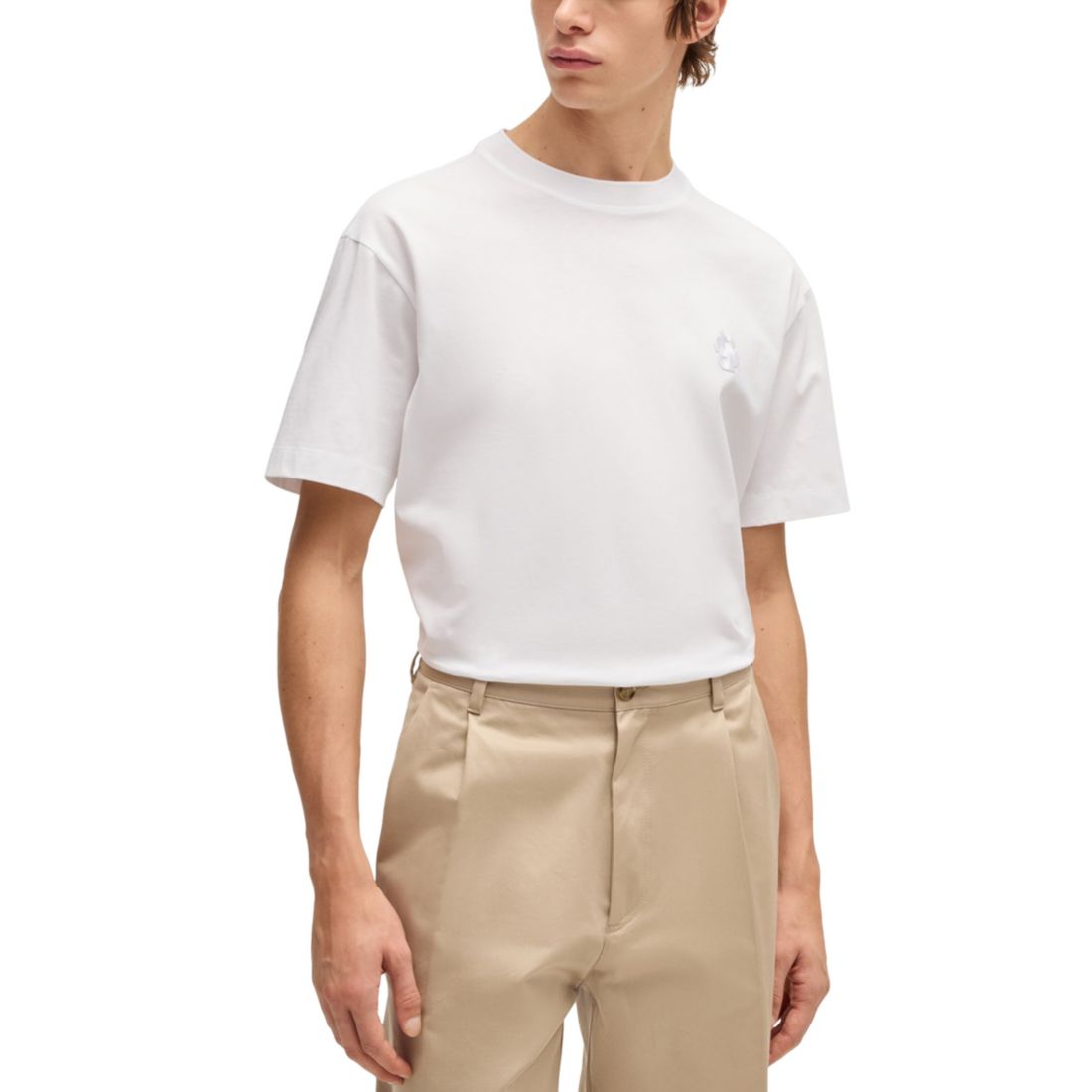 Boss by Hugo Boss Men's Double B Monogram Relaxed-Fit T-Shirt