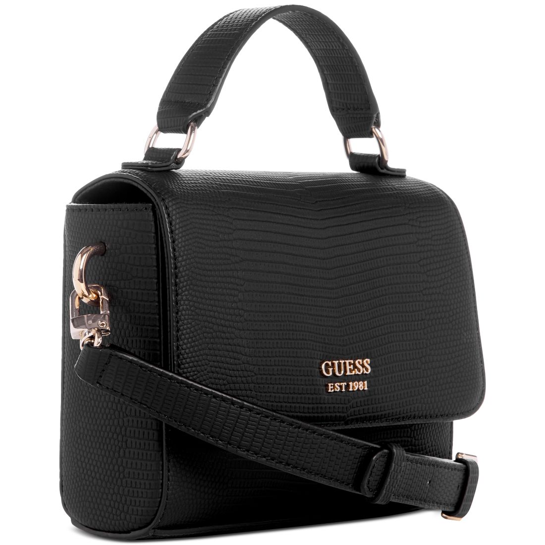 Guess Lyndi Mini Top Handle Flap Crossbody