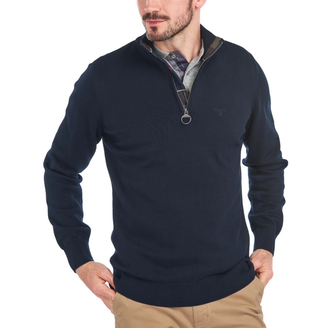 Barbour Men's Half-Zip Sweater
