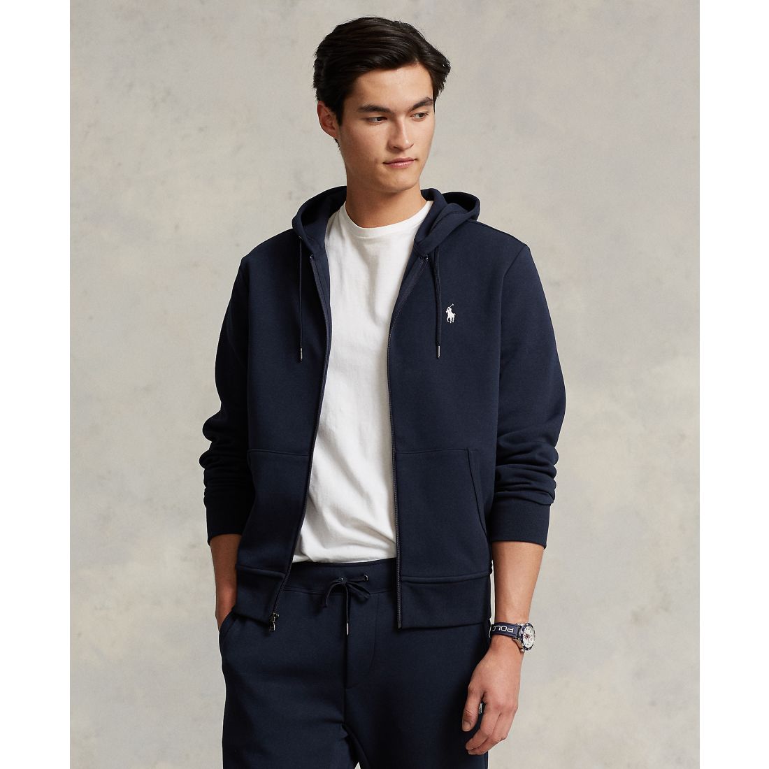Polo Ralph Lauren Men's Double-Knit Full-Zip Hoodie