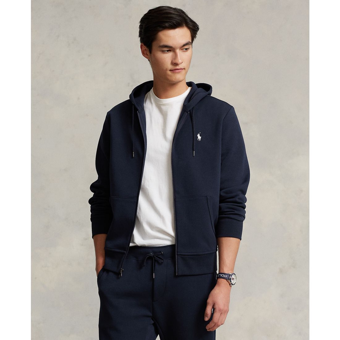 Polo Ralph Lauren Men's Double-Knit Full-Zip Hoodie