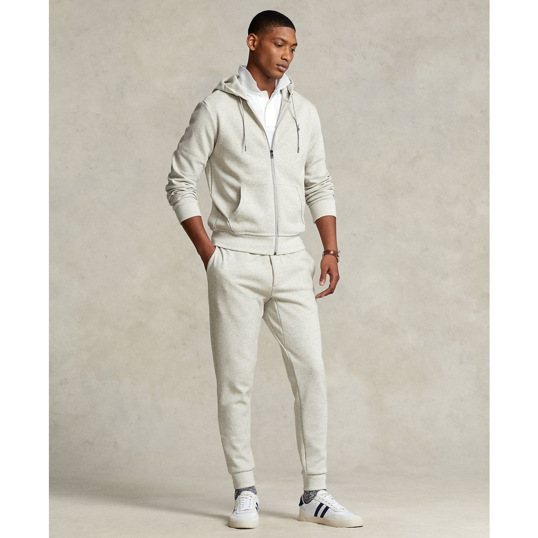 Polo Ralph Lauren Men's Double-Knit Full-Zip Hoodie