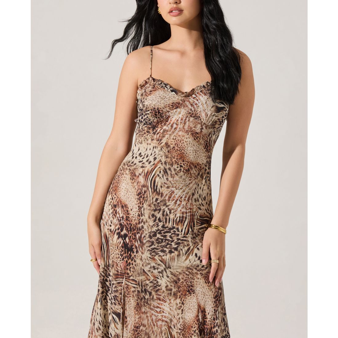 Astr the Label Women's Maeryn Sweetheart Neck Dress