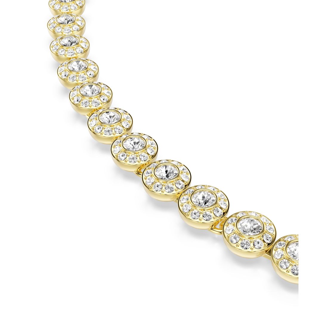 Swarovski Una Angelic Gold-Tone Plated Collar Necklaces