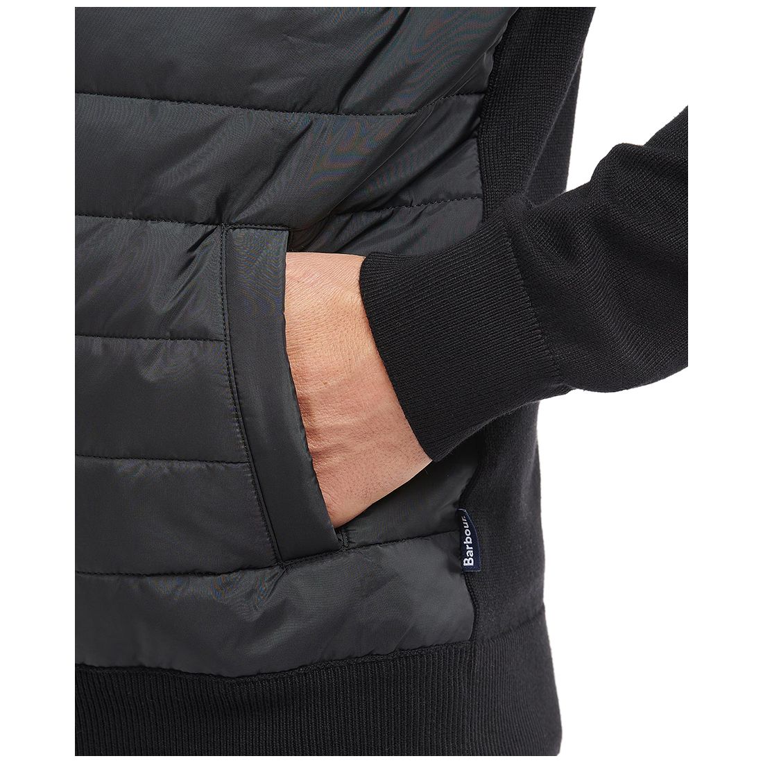 Barbour Men's Carn Baffled Full-Zip Sweater