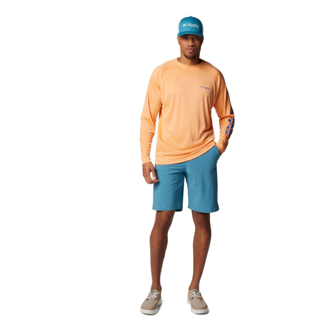 Columbia Pfg Men's Terminal Tackle Upf 50 Quick Dry Shirt