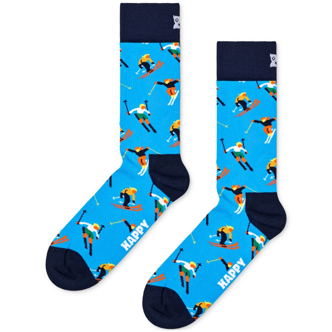 Happy Socks Men's Skiing Chalet Socks Gift Set, Pack of 2