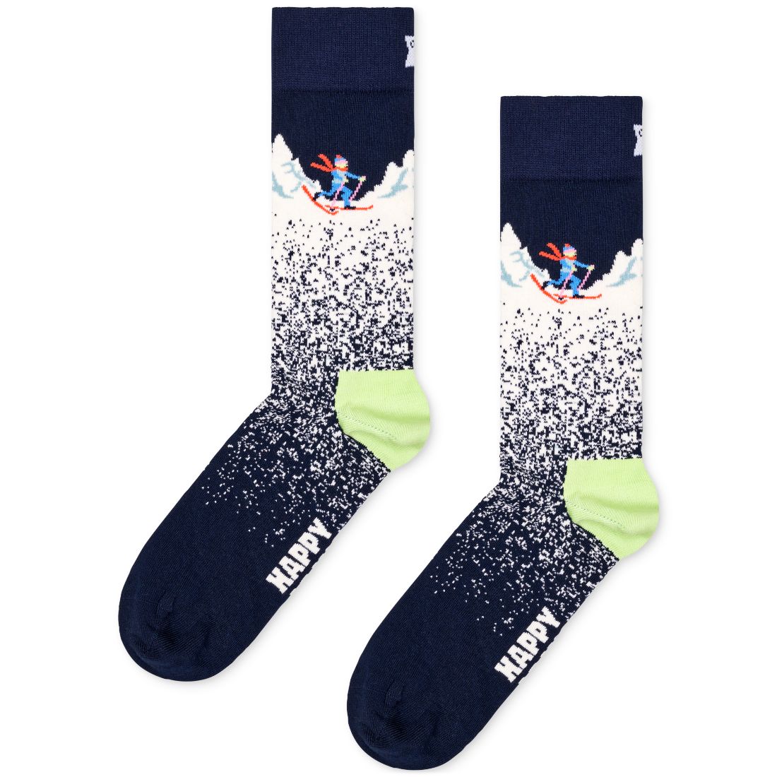 Happy Socks Men's Skiing Chalet Socks Gift Set, Pack of 2