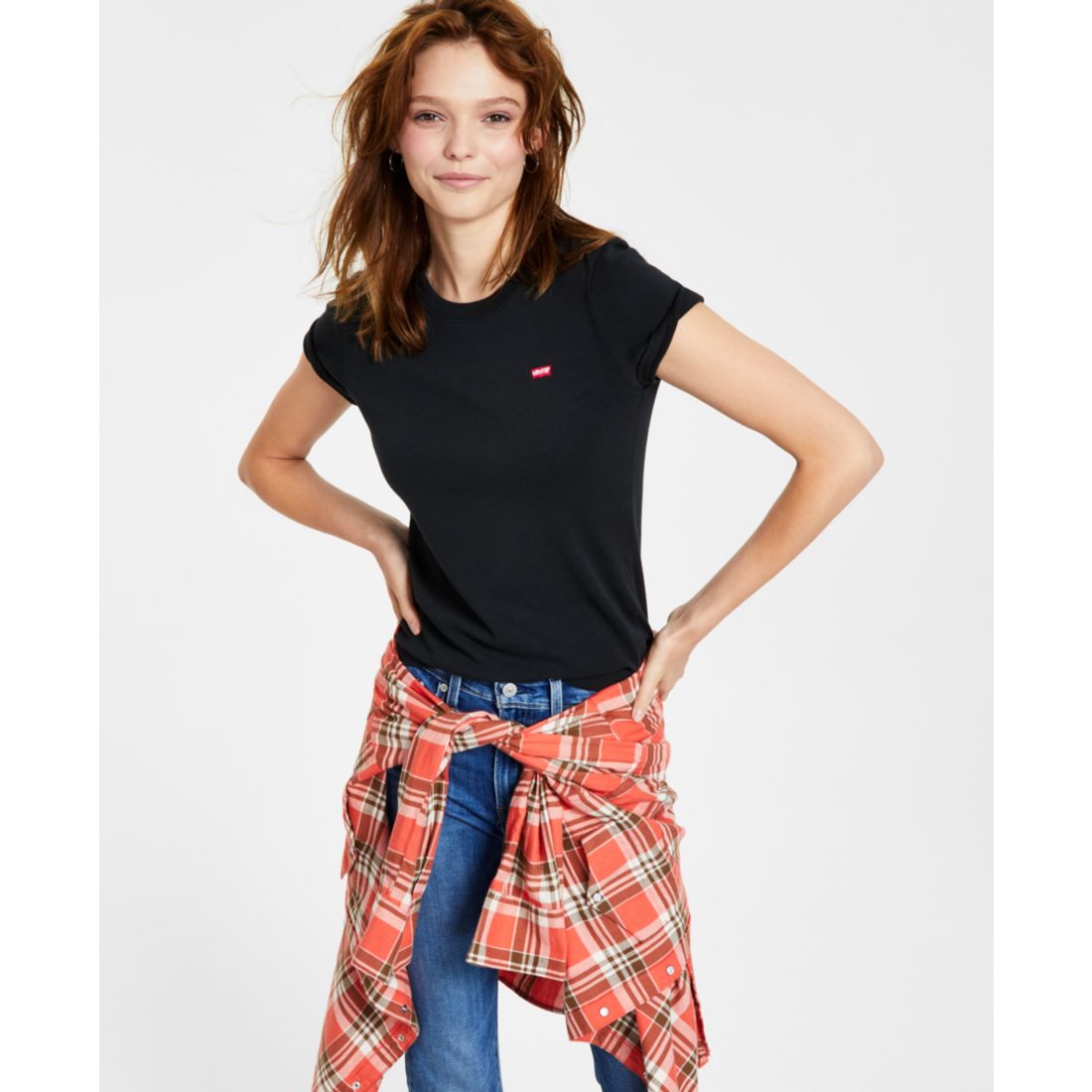 Levi's Women's The Perfect Crewneck Cotton T-Shirt