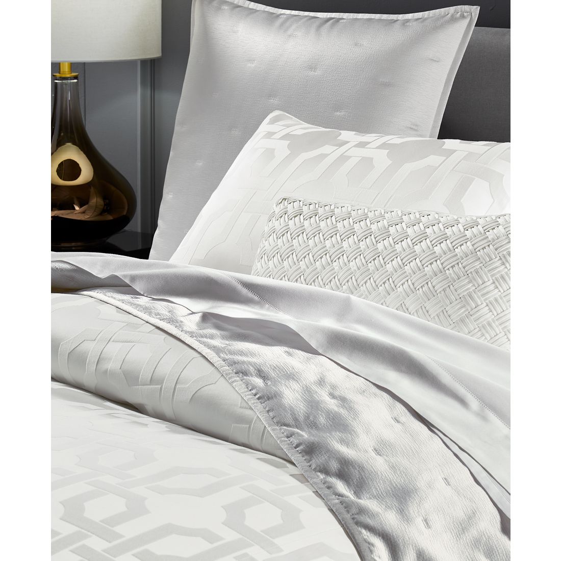 Hotel Collection Interlace Duvet Cover Set, Full/Queen, Exclusively at Macy's