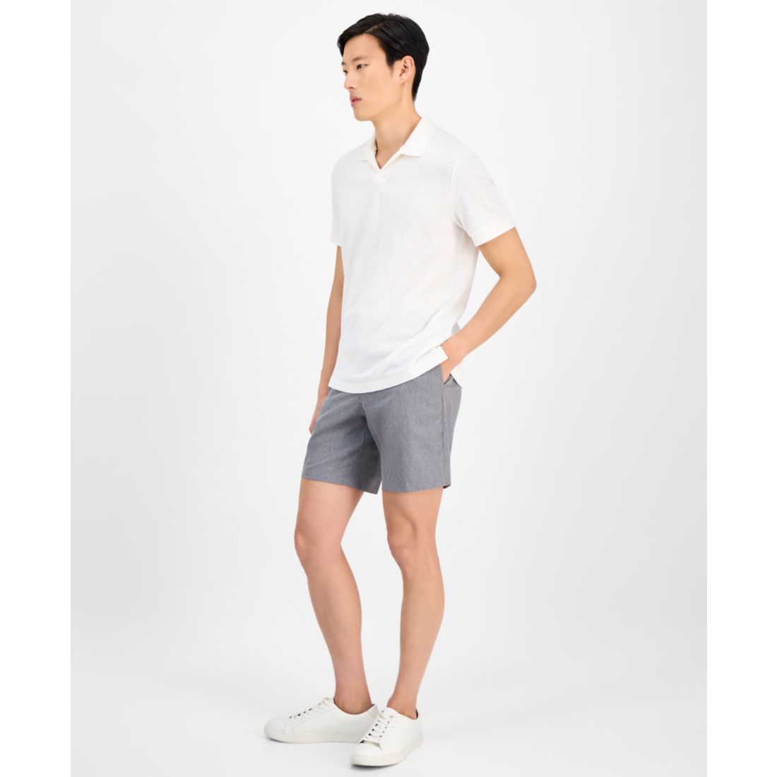 Alfani Men's Heather Smart Shorts, Exclusively at Macy's