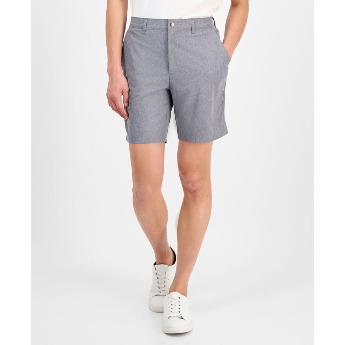 Alfani Men's Heather Smart Shorts, Exclusively at Macy's