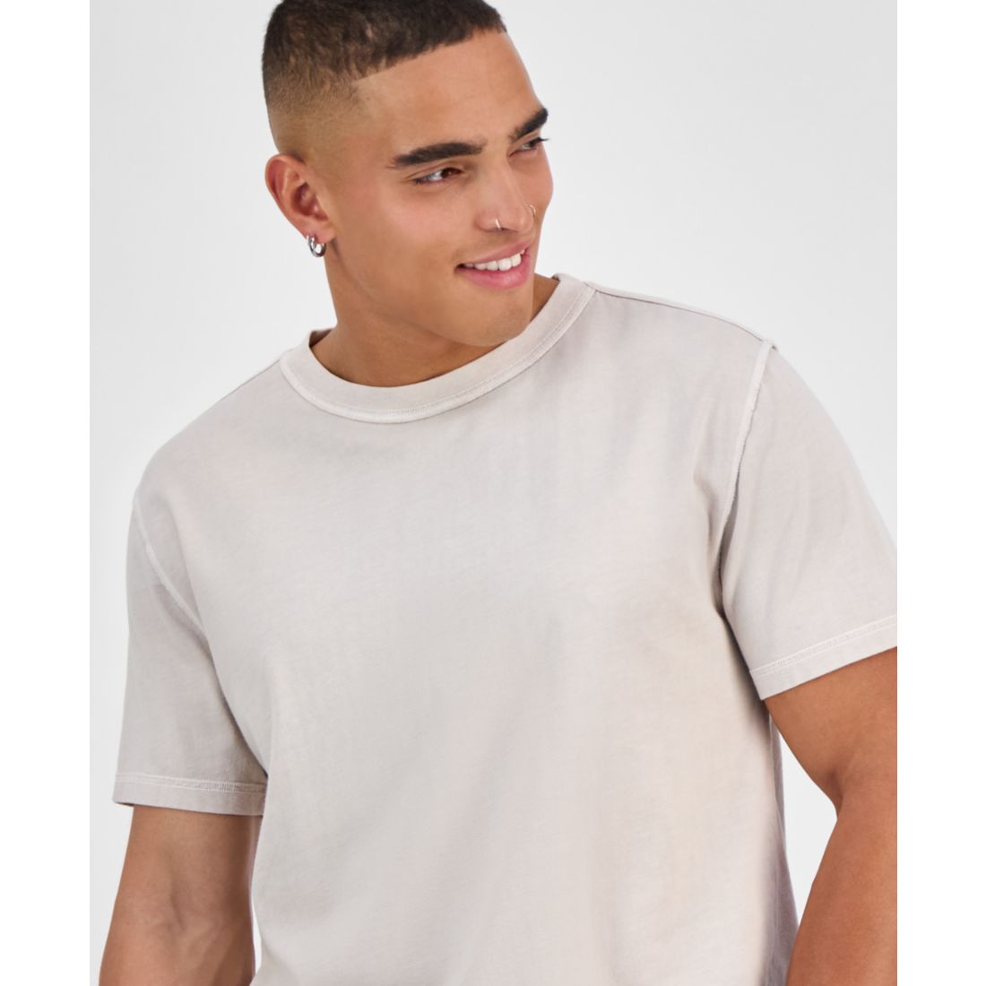 Sun + Stone Men's Inside Out Regular-Fit T-Shirt, Exclusively at Macy's