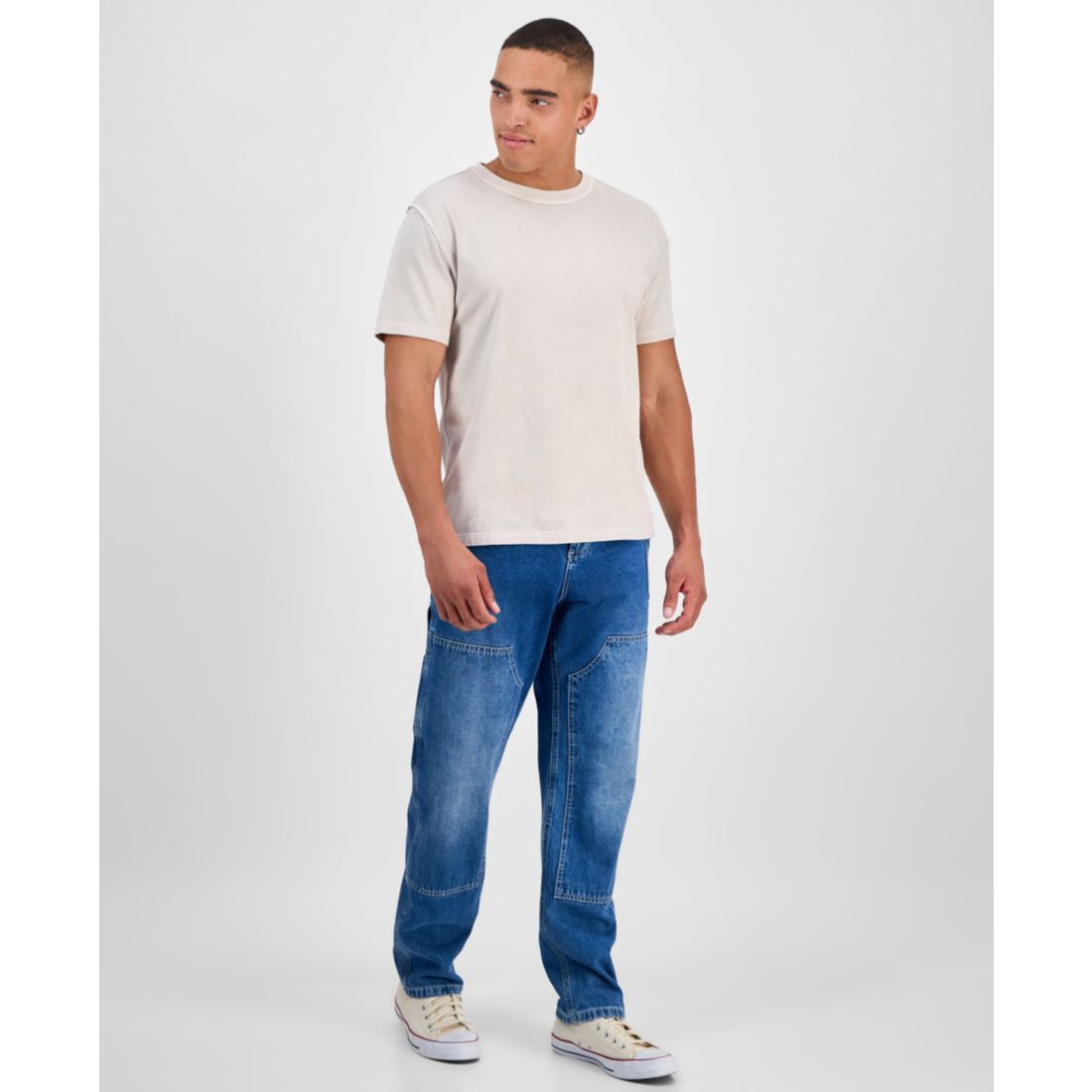Sun + Stone Men's Inside Out Regular-Fit T-Shirt, Exclusively at Macy's