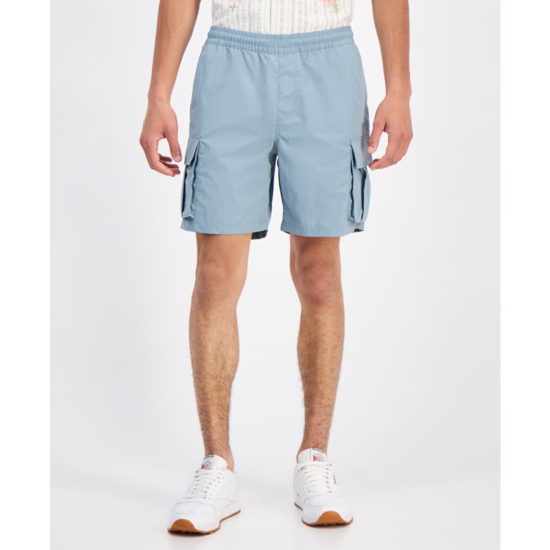 Sun + Stone Men's Nylon 7" Cargo Shorts, Exclusively at Macy's