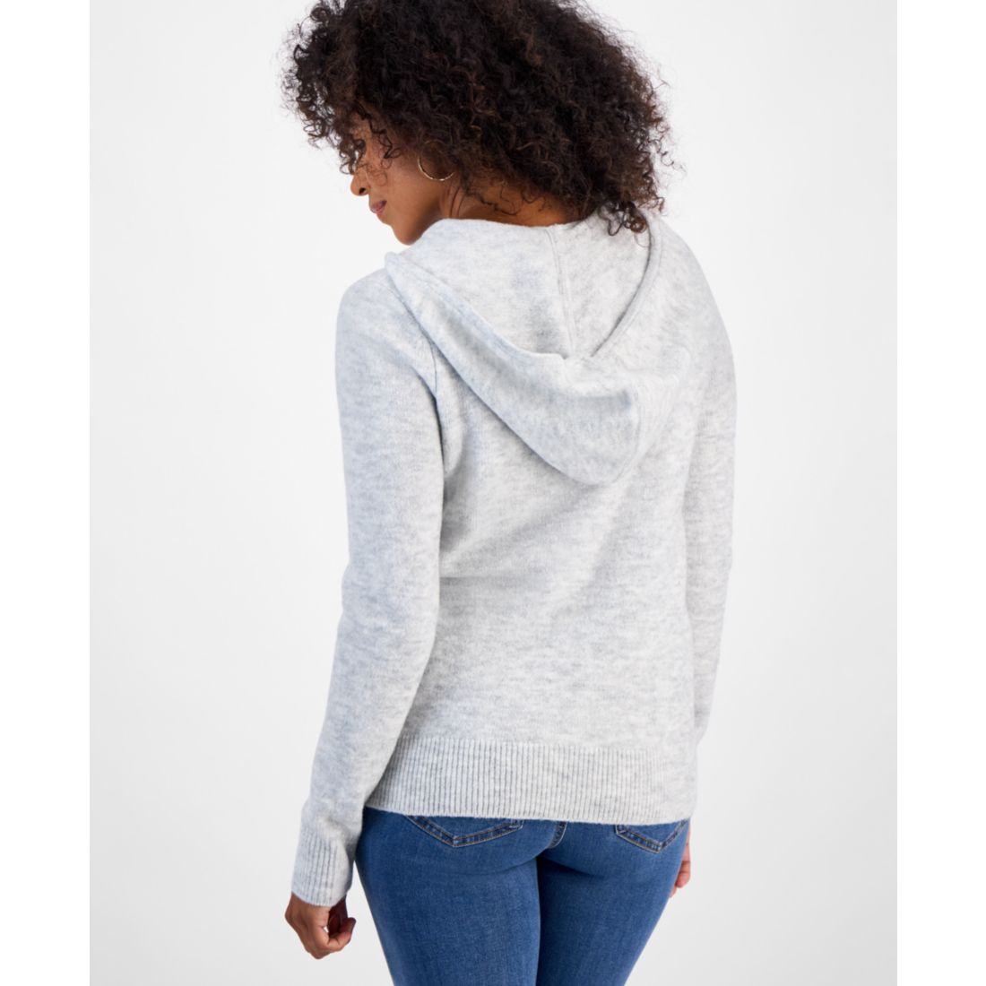 Style & Co Women's Luxsoft Split-Neck Hoodie, Macy's Exclusive