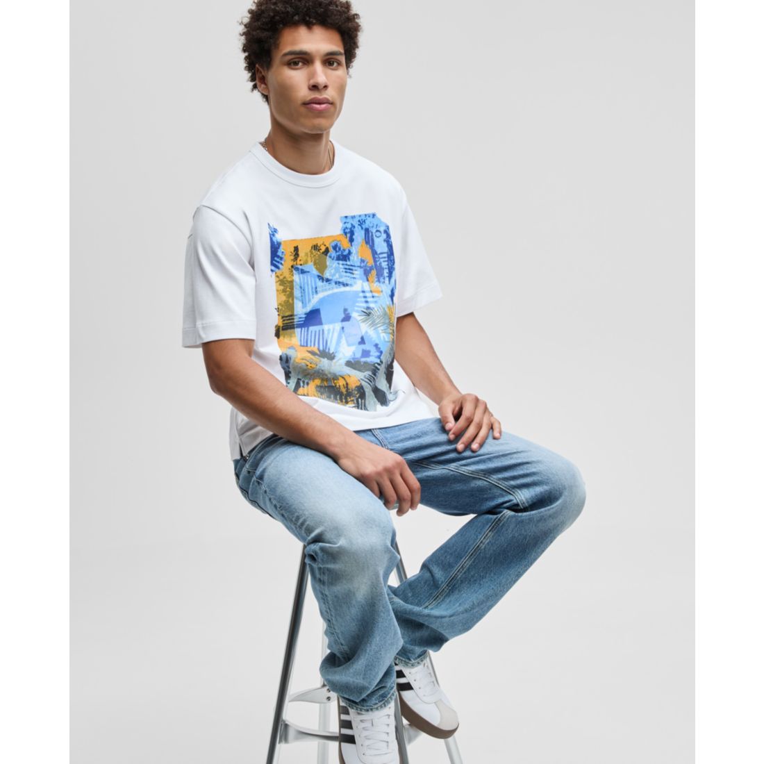 Mode of One Men's Photo Relaxed-Fit Graphic T-Shirt, Macy's Exclusive
