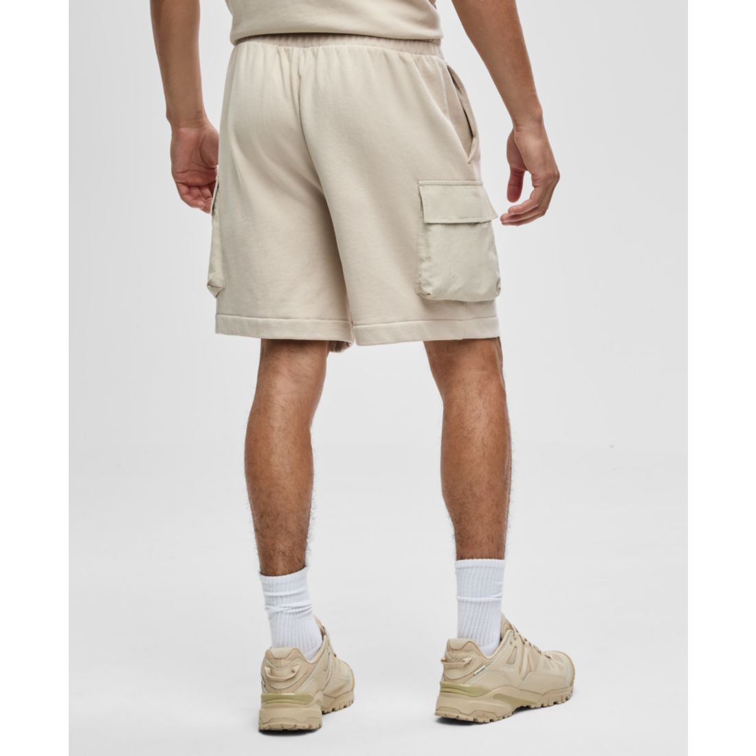 Mode of One Men's Regular-Fit Printed 7" French Terry Cargo Shorts, Exclusively at Macy's