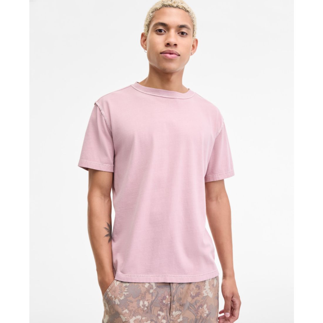 Sun + Stone Men's Inside Out Regular-Fit T-Shirt, Exclusively at Macy's