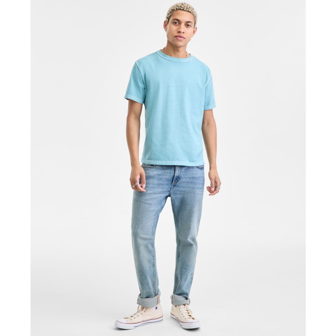 Sun + Stone Men's Inside Out Regular-Fit T-Shirt, Exclusively at Macy's