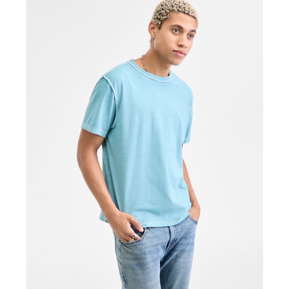 Sun + Stone Men's Inside Out Regular-Fit T-Shirt, Exclusively at Macy's